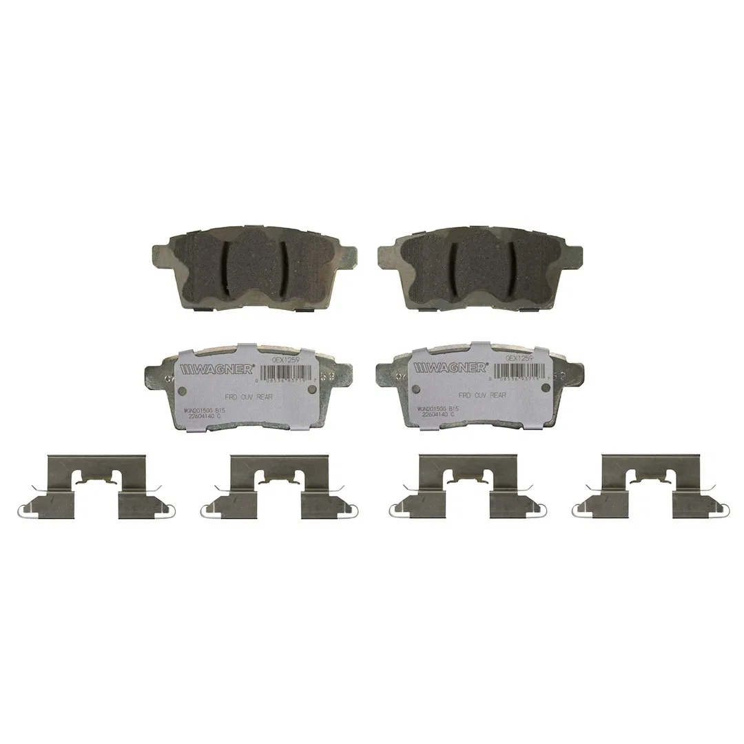 OEX1259 – WAGNER BRAKE Brake Pad, OE Replacement Premium Low-Copper Ceramic